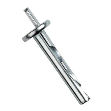 Kołki rozporowe wbijane metalowe kołek stalowy klinowy wbijany TND 6x35 100