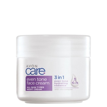 AVON KREM WYRÓWNUJĄCY KOLORYT SKÓRY NA NOC 100 ML 3w1