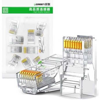 Ugreen 10x wtyk wtyczka końcówka RJ45 Cat6