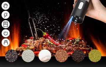 Электрическая мясорубка для соли и перца USB-C