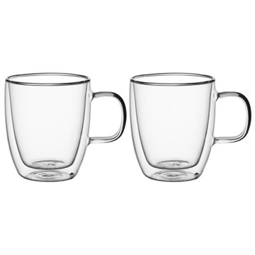 SZKLANKI TERMICZNE KUBKI DO KAWY LATTE HERBATY ZESTAW 2 szt.