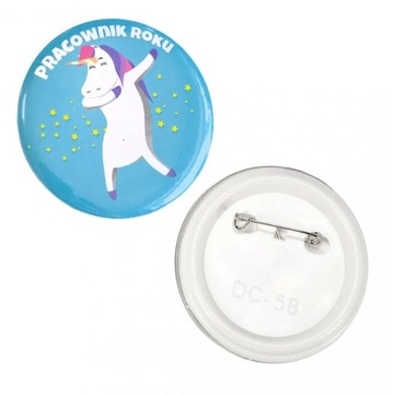 Maszyna do przypinek PLUS prasa do buttonów zestaw 100 sztuk piny pinsy DIY