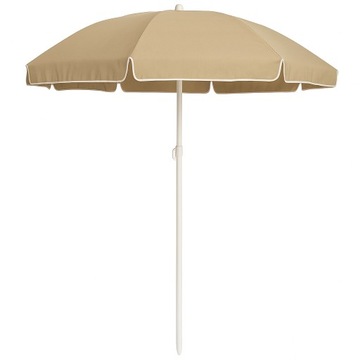 САДОВЫЙ пляжный ЗОНТ для балкона-террасы, СЛОЖЕННЫЙ, с балдахином, 240 см