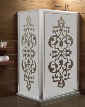 Маскирующие наклейки на матовое стекло для окон