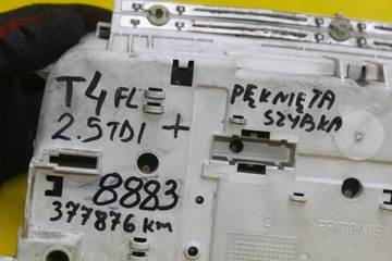 PŘÍSTROJOVÁ DESKA BUDÍK VOLKSWAGEN VW T4 FL 2.5 TDI 7D0919861R