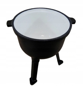 KOCIOŁEK MYŚLIWSKI 8L ŻELIWNY Promocja HIT