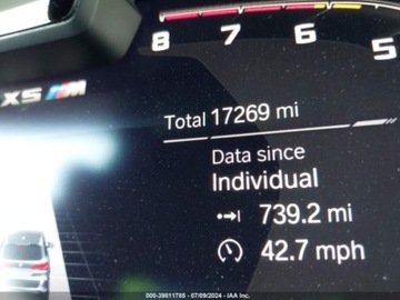 BMW X5 G05 2022 BMW X5 M 2022r, M, 4.4L, XDrive 4.4 Benzyna 523KM, zdjęcie 10