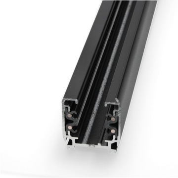 Szynoprzewód 3-FAZOWY 1m Szyna Oświetleniowa Do Opraw CZARNA
