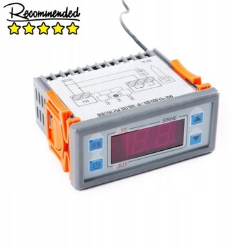 XH-W2060 DC 12V 24V wbudowany cyfrowy termostat lo