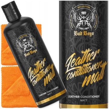 RR CUSTOMS RRC BAD BOYS LEATHER CONDITIONER MATT 500ml 2x