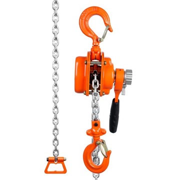 Цепная таль VEVOR 0,25 т 260 Н 1,4 м