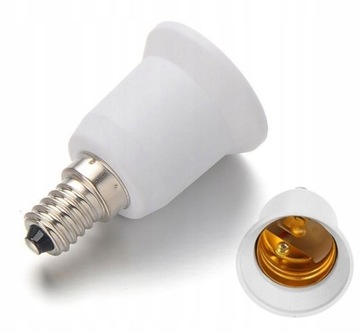 ADAPTER PRZEJŚCIÓWKA NA ŻARÓWKĘ E14 na E27