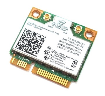 КАРТА WIFI INTEL DUAL BAND WIRELESS-AC 7260 5 ГГц
