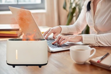 Диффузор AROMA FLAME, белый туман, похожий на пламя