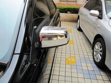 НАКЛАДКИ НА ЗЕРКАЛА MITSUBISHI LANCER CHROME 07-14