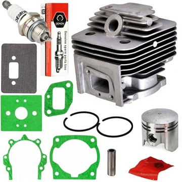 CYLINDER KOSY SPALINOWEJ 40MM ŚWIECA DEMON TŁOK USZCZELKI ZESTAW NAPRAWCZY