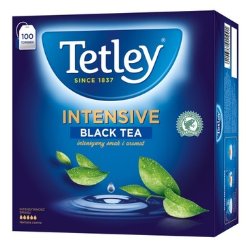 Herbata Tetley Intensive 100 torebek x 2g