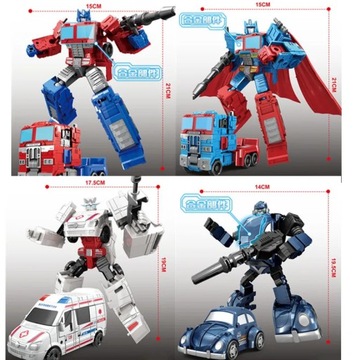 WEIJIANG NEW 20CM Трансформация Аниме Фигурка Фильм Игрушки Пластик