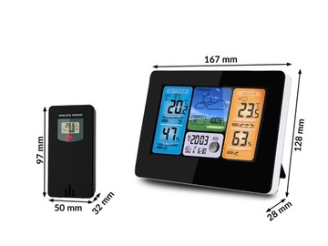 БЕСПРОВОДНАЯ ПОГОДНАЯ СТАНЦИЯ ПОГОДНЫЙ ГИГРОМЕТР