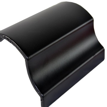 Пленка МАТ чёрная, шпон, накладки на пороги, стойки автомобиля, 3 м х 10 см + РАКЛА