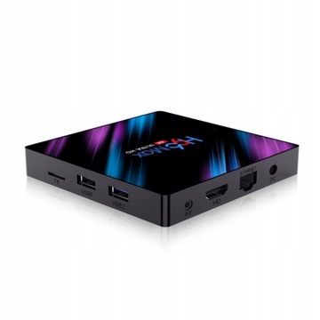 Smart TV Box H96 MAX 4 GB / 64 GB ANDROID DEKODER NETFLIX 4K WIFI ULTRA HD