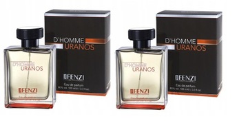 JFenzi D'HOMME URANOS 2x100ml męska woda perfumowana zestaw