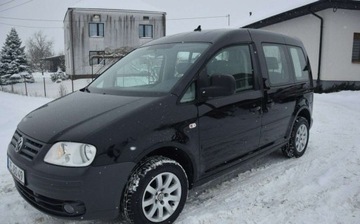 Volkswagen Caddy III Furgon 1.9 TDI 75KM 2010 Volkswagen Caddy 1.9 TDI Navi Klima 5-Osobowy 2 KPL KOL Pdc Sprowadzony, zdjęcie 4