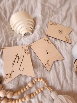 ПЕРСОНАЛИЗИРОВАННЫЕ ДЕРЕВЯННЫЕ БУКВЫ ГИРЛЯНД