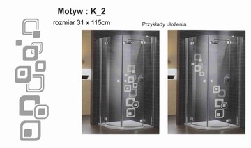 НАКЛЕЙКИ НА ДУШЕВЫЕ КАБИНЫ, зеркала, мороз К-2