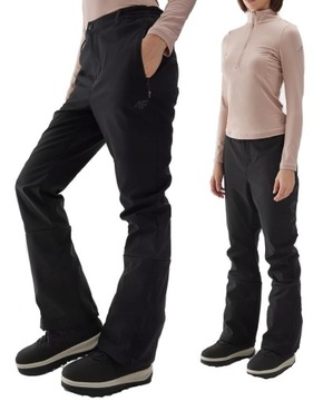 4F SPODNIE NARCIARSKIE DAMSKIE BEZ SZELEK TFTRF543 S