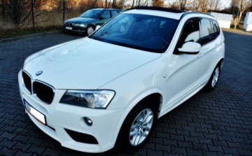 BMW X3 F25 SUV 2.0 20d 184KM 2014 BMW X3 M-pakiet, XDrive, Panorama, Automat, Kamera cofania 2.0 Diesel 184KM, zdjęcie 16