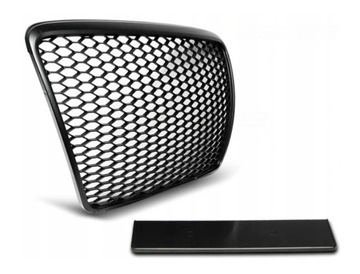 grill atrapa audi A6 C6 rs look black połysk