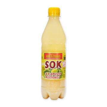 Sok z kapusty kiszonej 100% ZDROWIA 500 ml WITAMINA C KAPUSTA KISZONA