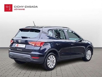 Seat Arona Crossover Facelifting 1.0 TSI 110KM 2022 Seat Arona serwis ASO 1.0TSI 110KM bezwypadkowy pakiety FullLink alufelgi, zdjęcie 4