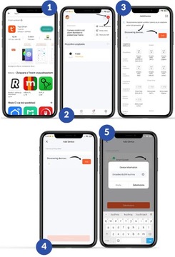 МОДУЛЬ КОНТРОЛЛЕРА ДЛЯ РОЛЬСТАВНИ, ПРОЦЕНТНЫЙ МОНТАЖ, МИНИ РАЗМЕРЫ, WIFI TUYA SMART