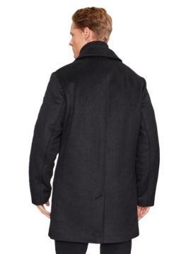 GUESS ПАЛЬТО - ЧЕРНОЕ МУЖСКОЕ ПАЛЬТО L