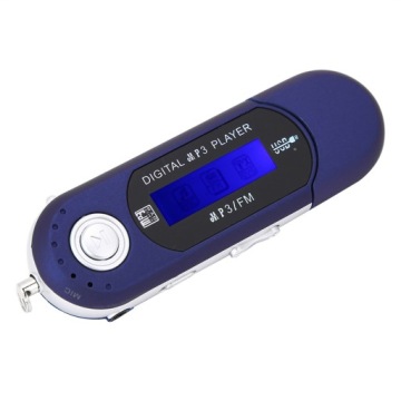 MP3-ПЛЕЕР USB-НАКОПИТЕЛЬ FM-РАДИО СИНИЙ
