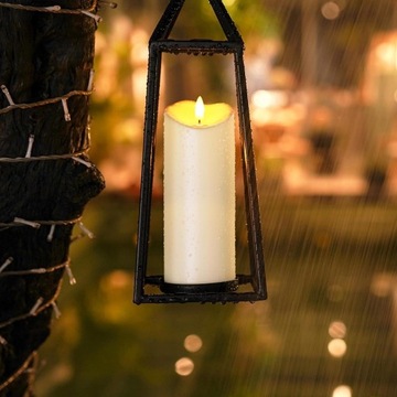 ŚWIECA ŚWIECZKA LED WKŁAD ZNICZ ELEKTRYCZNY NA BATERIE 2xAA BIAŁY XXL 17 CM