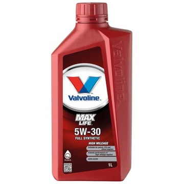 VALVOLINE MAXLIFE 5W30 OLEJ SILNIKOWY 5W-30 1L