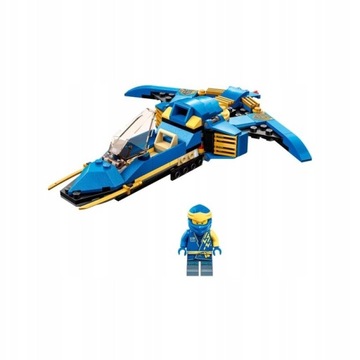 LEGO NINJAGO 6+ РЕАКТИВНЫЙ САМОЛЕТ JAYA EVO 71784