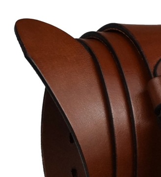 РЕМЕНЬ КОЖАНЫЙ БРЮКНЫЙ 4 СМ КОРИЧНЕВЫЙ МОТОЦИКЛИСТ ОРЕЛ В ЛЕТУ