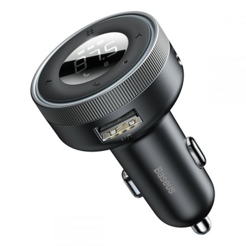 FM-ПЕРЕДАТЧИК BASEUS ENJOY 2X USB/3,5 ММ РАЗЪЕМ MP3 BLUETOOTH 5.0 3.4A