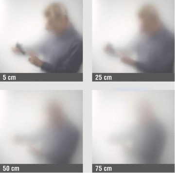 Статическая оконная пленка молочного цвета 45 х 150 см.