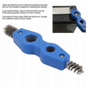 СТАЛЬНАЯ ЩЕТКА ДЛЯ ОЧИСТКИ КЛЕММ АККУМУЛЯТОРА