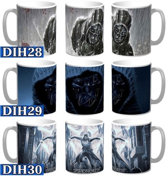 MUG Dishonored 2 кружки в подарок имя + коробка