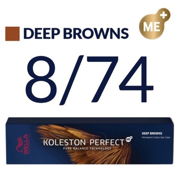 Wella Koleston Perfect Me+ 60ml Farba 8/74