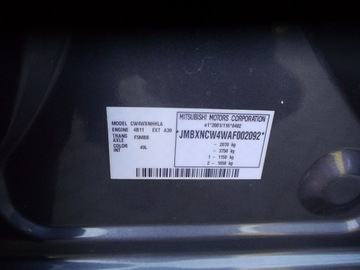 Mitsubishi Outlander II 2.0 MIVEC 147KM 2010 Mitsubishi Outlander 2.0b Skóra Gwarancja12mcy, zdjęcie 31