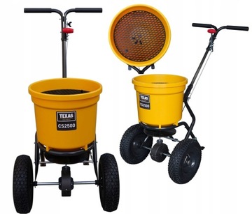 СЕЯЛКА TEXAS CS2500 РАЗБРАСЫВАТЕЛЬ УДОБРЕНИЙ РАЗБРАСЫВАТЕЛЬ СОЛЬ ПЕСКА СЕМЕНА 25кг