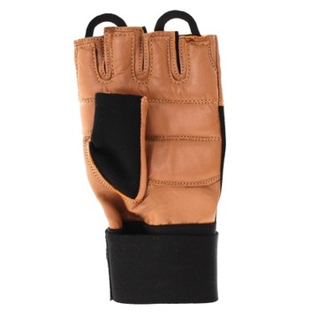 ПЕРЧАТКИ BELTOR ТРЕНИРОВОЧНЫЕ ДЛЯ ТРЕНИРОВОЧНЫХ ЗАЛОВ PRO 100 LEATHER M