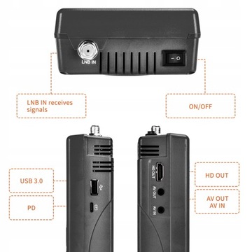 ИЗМЕРИТЕЛЬ СПУТНИКОВОГО СИГНАЛА V8 FINDER2 DVB-S2X